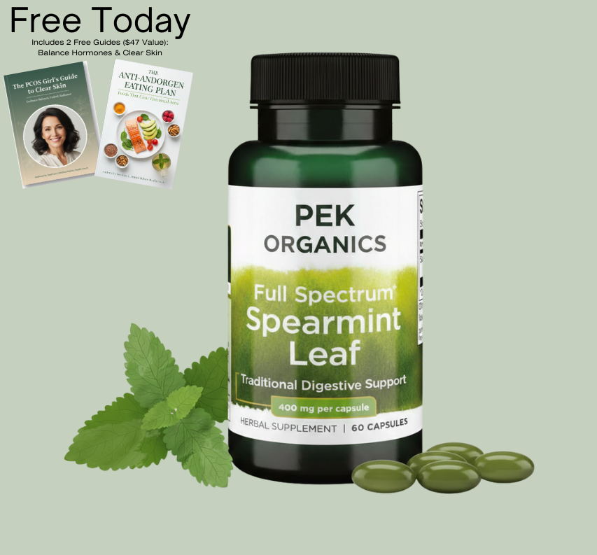 Natural Spearmint Leaf Softgels