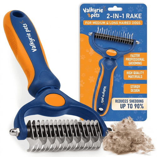 Dog Grooming & Deshedding Brush