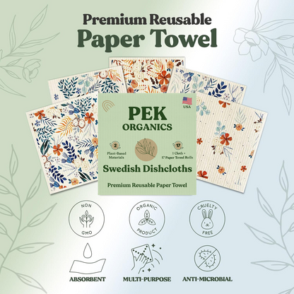 Pek Organics Cloth Co. Swedish Dishcloth